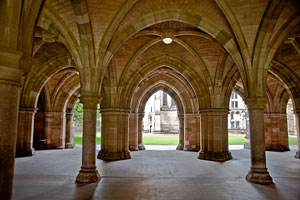 arches at Glasgow University